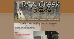 Desktop Screenshot of drycreekstudio.com